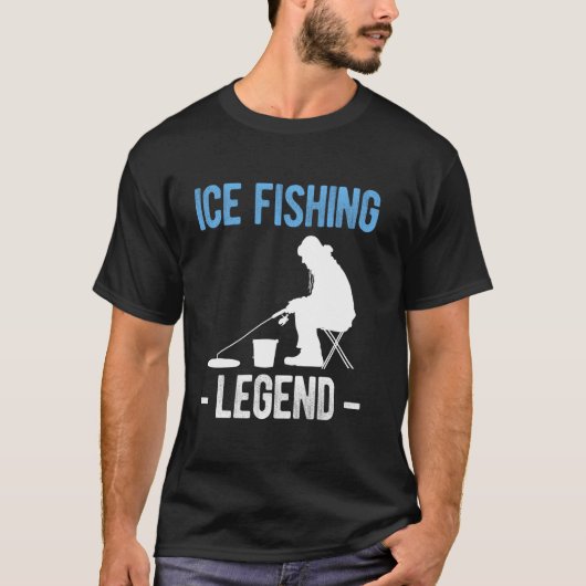 アイスフィッシングの伝説 Tシャツ (正面)