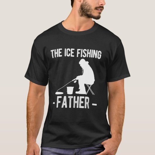 アイスフィッシングの父 父親の日  1 Tシャツ (正面)