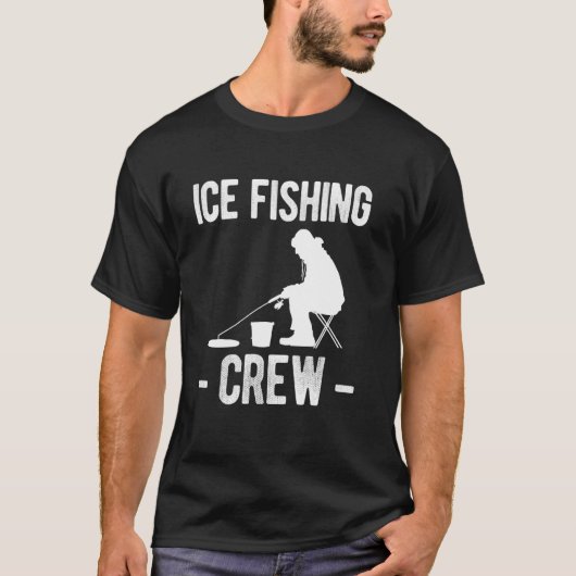アイスフィッシングクルー Tシャツ (正面)