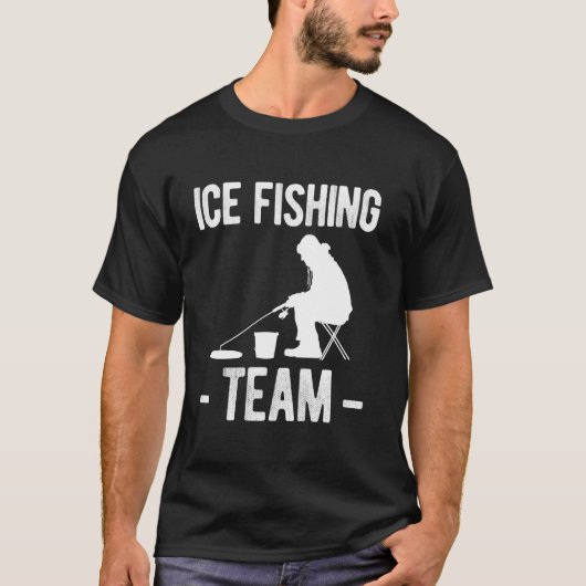 アイスフィッシングチーム Tシャツ (正面)