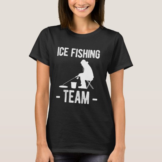 アイスフィッシングチーム Tシャツ (正面)