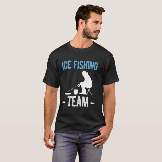 アイスフィッシングチーム Tシャツ (正面フル)