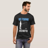 アイスフィッシング万歳 Tシャツ (正面フル)