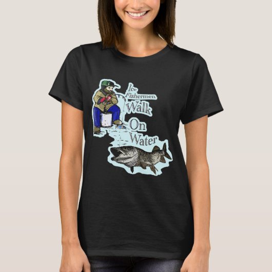 アイスフィッシング マスキー Tシャツ (正面)