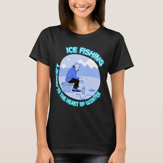 アイスフィッシング Tシャツ (正面)