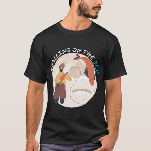 アイスフィッシング Tシャツ (正面)