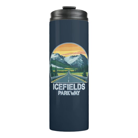 アイスフィールズパークウェイアルバータカナダビスタ タンブラー (正面)