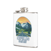 アイスフィールズパークウェイアルバータカナダビスタ フラスク (左)