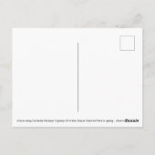 アイスフィールズパークウェイハイウェイ93に沿って流れ - カナダ ポストカード (裏面)