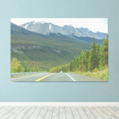 アイスフィールドパークウェイロード キャンバスプリント (インサイチュ (ウッドフロア))