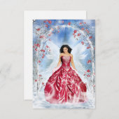 アイスフェアリー サンキューカード (正面/裏面)