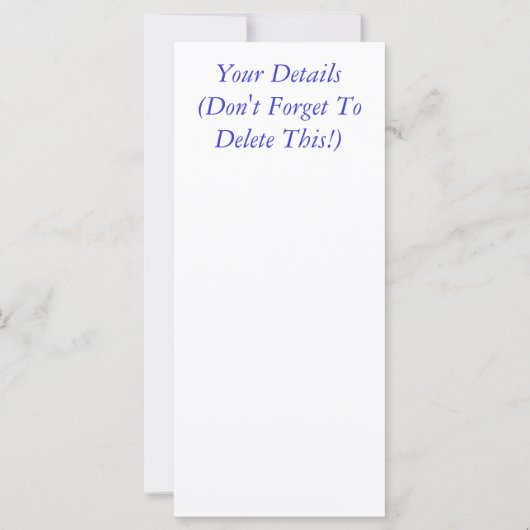 アイスフラットカード (裏面)