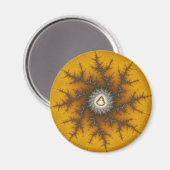 アイスフレーク – フラクタル マグネット (正面/裏面)