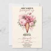 アイスブライダルシャワー 招待状 (正面)