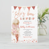 アイスブライダルシャワー 招待状 (スタンド正面)