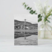 アイスブリッジタワー反射 ポストカード (スタンド正面)