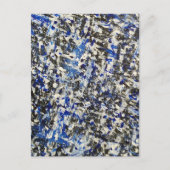 アイスブルーの冬の夜 ポストカード (正面)