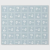 アイスブルーの謎 ラッピングペーパー (フラット)