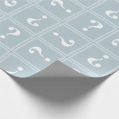 アイスブルーの謎 ラッピングペーパー (角)