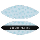 アイスブルーの雪片，あなたの名前，パーソナライズ アメリカンフットボール (パネル)