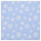 アイスブルーの雪 ファブリック (見本)