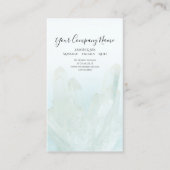 アイスブルークリスタルサロンスパ 名刺 (正面)