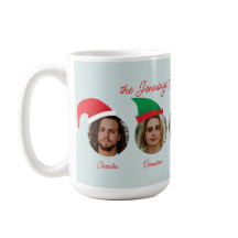 アイスブルークリスマスクルーSanta小妖精や小人ハット5枚