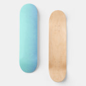 アイスブルーグラデーション スケートボード (正面)