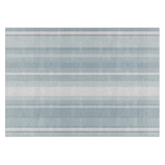 アイスブルーストライプの カッティングボード (正面)