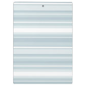 アイスブルーストライプの クリップボード (裏面)