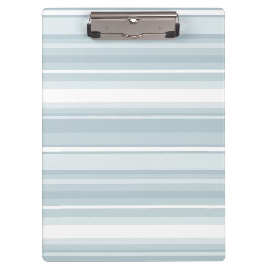 アイスブルーストライプの クリップボード (正面)