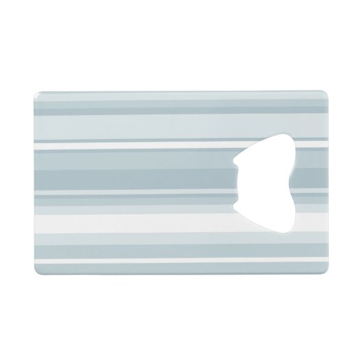 アイスブルーストライプの クレジットカード栓抜き (裏面横)