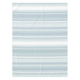 アイスブルーストライプの テーブルクロス