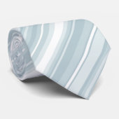 アイスブルーストライプの ネクタイ (ロール)