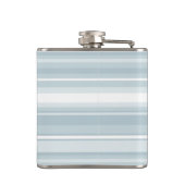 アイスブルーストライプの フラスク (裏面)