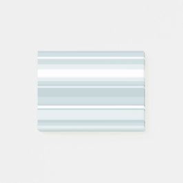アイスブルーストライプの ポストイット
