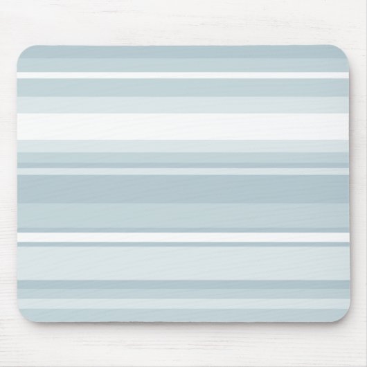 アイスブルーストライプの マウスパッド (正面)