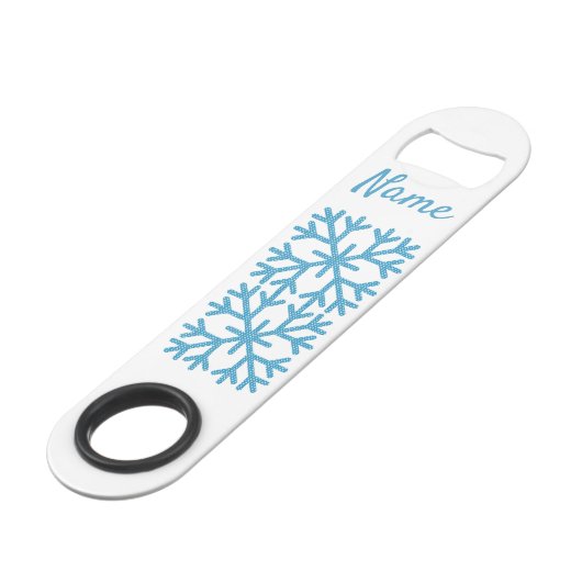 アイスブルースノーフレークThunder_Cove スピード栓抜き (裏面アングル)