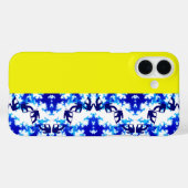 アイスブルースノーボーダースカイイエロースノーボーディングスポーツ Case-Mate iPhoneケース (裏面 (横))