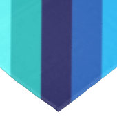 アイスブルーティール（緑がかった色）ストライプズラージテーブルクロス テーブルクロス (アングル)