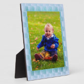 アイスブルーフレームプラーク フォトプラーク (側面)