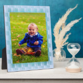 アイスブルーフレームプラーク フォトプラーク (側面)