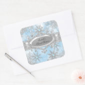 アイスブループリンセスウィンターワンダーランドスウィート16 AB スクエアシール (封筒)