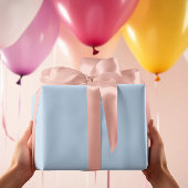 アイスブルーラッピング紙転が ラッピングペーパー