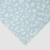 アイスブルーラージヒョウ印刷 薄葉紙 (詳細)