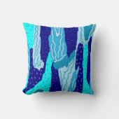 アイスブルー海 クッション (正面)