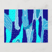 アイスブルー海 ポストカード (正面)