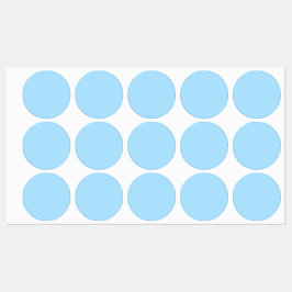 アイスブルー無地のカラー |クラシック |エレガント | ラベル