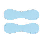 アイスブルー無地のカラー |クラシック |エレガント | 野球ボール (パネル)