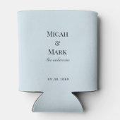 アイスブルー結婚クーラーボックス 缶クーラー (裏面)